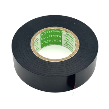 Crna PVC električna izolacijska traka, ultra-tanka, vodootporna, vatrootporna, otporna na visoke temperature, 25 m x 19 mm, Nitto