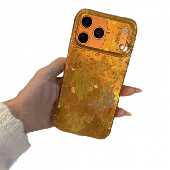 Silikonski lanac s karas motivom za kućište iPhonea – mat, protuklizno, otpornost na pad