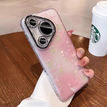 Husă Huawei Pura80Pro cu model scoică de lalea, protecție PC de înaltă calitate pentru Mate70P
