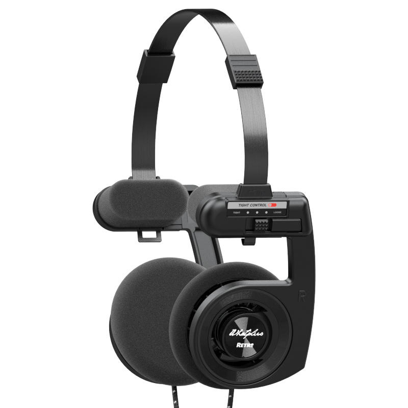 WhatPlus Retro bežične Bluetooth slušalice za glavu, prijenosne, kompaktne i lagane
