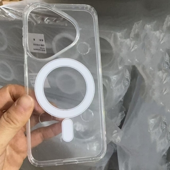 Priehľadný akrylový magnetický tvrdý kryt pre Huawei Mate70 Pro, P80Art ochranný obal, kompatibilný s Mate60