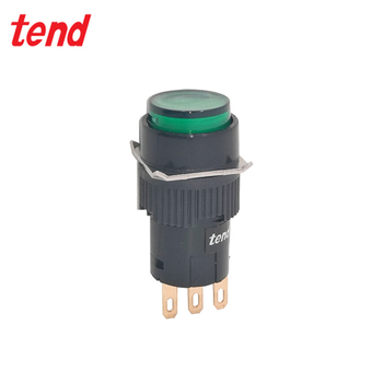 TEND Tianyi TT16-ABR/MBR превключвател за бутон с алтернативно действие, 16 мм, оригинално качество