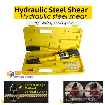 YQ16/22 hydraulický rezný nástroj na výstuž s rezacou hlavou