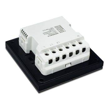 Graffiti Zigbee хотелска система за управление на гости, интелигентен стенен превключвател от стъкло с допирно усещане за кожа, Wi‑Fi дистанционно управление