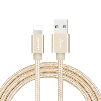 ROCK Lightning kabel za iPhone 14/13/12 Pro Max, pleteni kabel, duljine 1-2 m, brzo punjenje