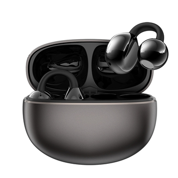 TWS slušalice s klipom za uho, metalno kućište, ultra duga baterija, AI prijevod, Bluetooth, za sport