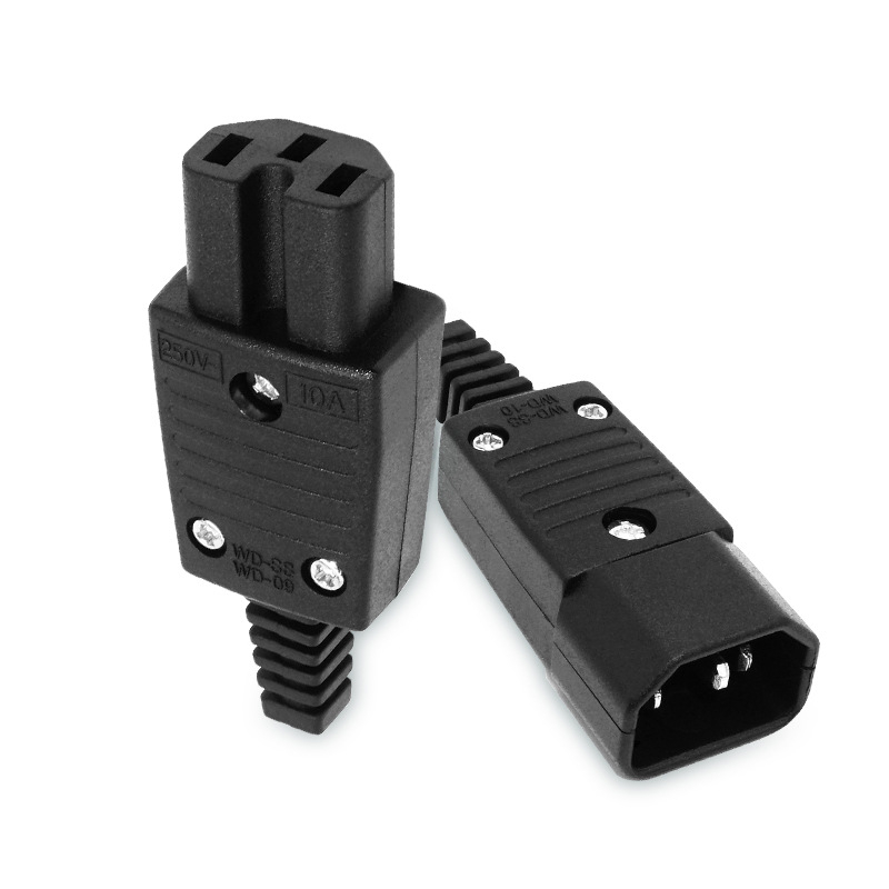 Prilagođeni IEC-320 3-pinski priključak za napajanje s konektorima C13/C14/C15