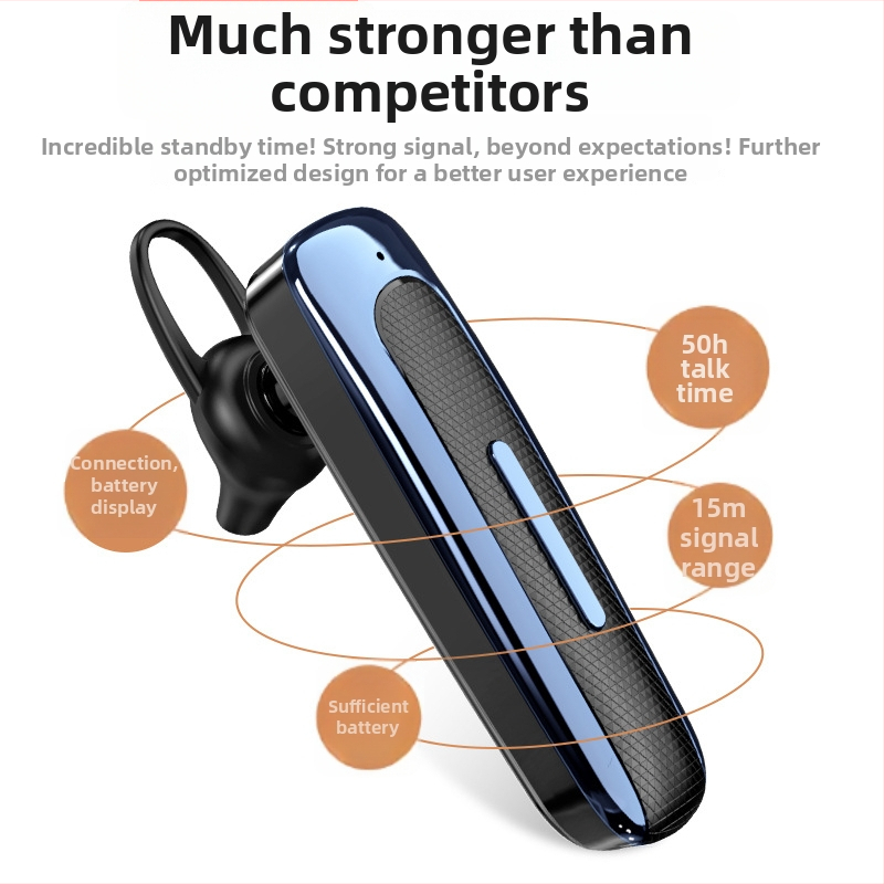 E1 Bluetooth bežične slušalice, velika baterija, duga trajnost, redukcija buke, in-ear, za sport