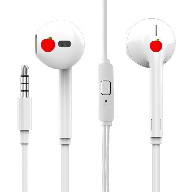 Žične in-ear slušalice s 3,5 mm priključkom, ugrađeni mikrofon i upravljanje na kablu, univerzalne za pozive