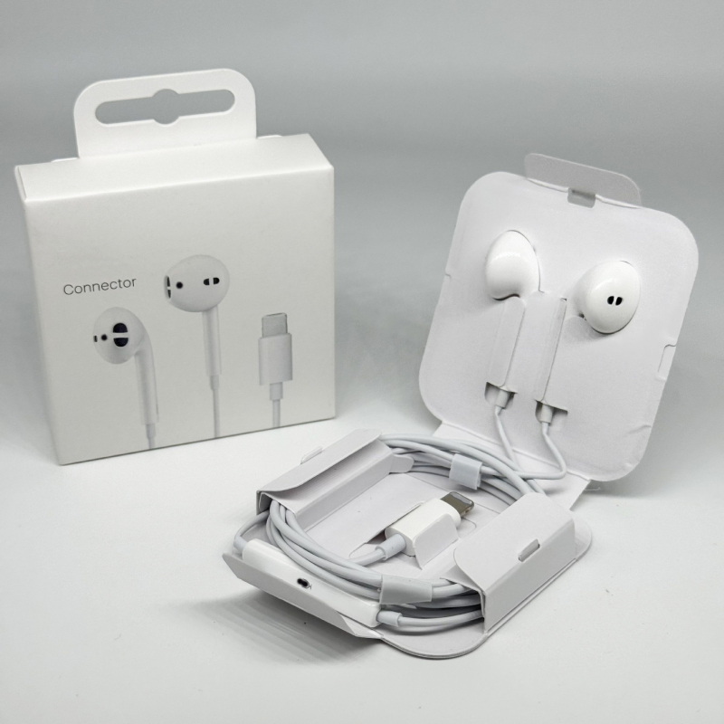Lightning na Type-C 2-u-1 žični adapter za slušalice za iPhone 15 — digitalni zvuk, pozivi i igranje igara