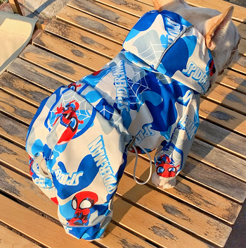 Kišobna jakna za kućne ljubimce s dvostruko podesivim prsnim i leđnim dijelom, za male i srednje pse, uključujući French Bulldog, Corgi i Toy Poodle, za aktivnosti na otvorenom.