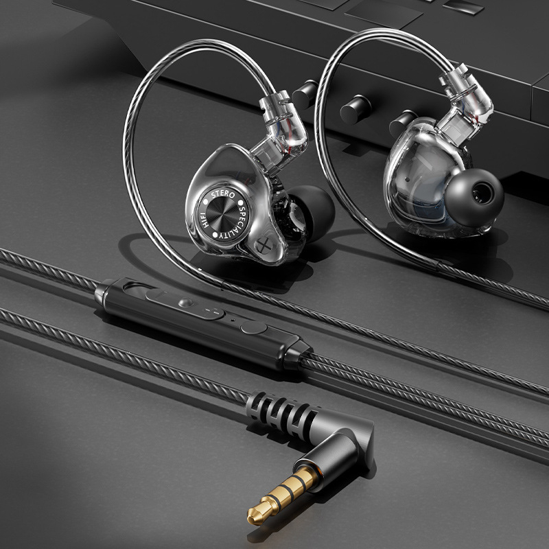 In-ear slušalice s jakim basom, odvojivi kabel 3,5 mm, žični gaming headset Type-C