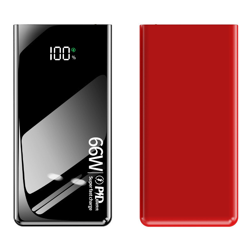 66W brzo punjenje power banka kapaciteta 50000mAh, s više USB portova za vanjsku upotrebu, prilagodljiva