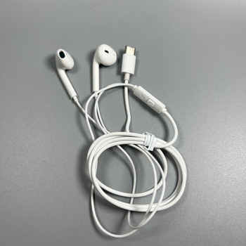 Polu-ušne slušalice za glazbu i razgovore, s kabelskim upravljačem, kompatibilne s Type-C Huawei, Oppo i Vivo telefonima