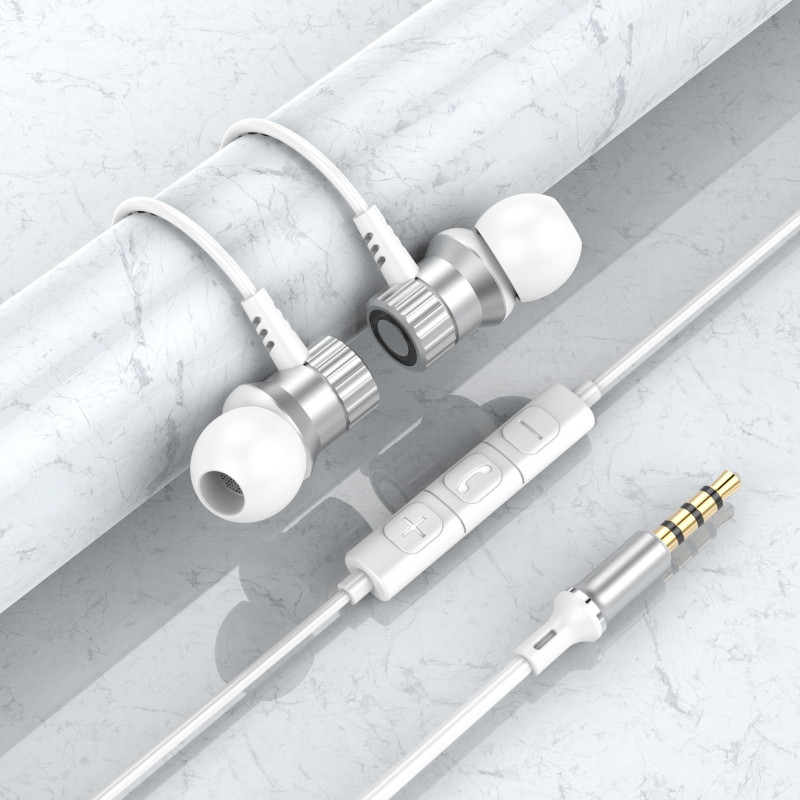 Jintainuo Metalne In-Ear slušalice G36, žične s mikrofonom, Hi-Fi zvuk bez gubitka