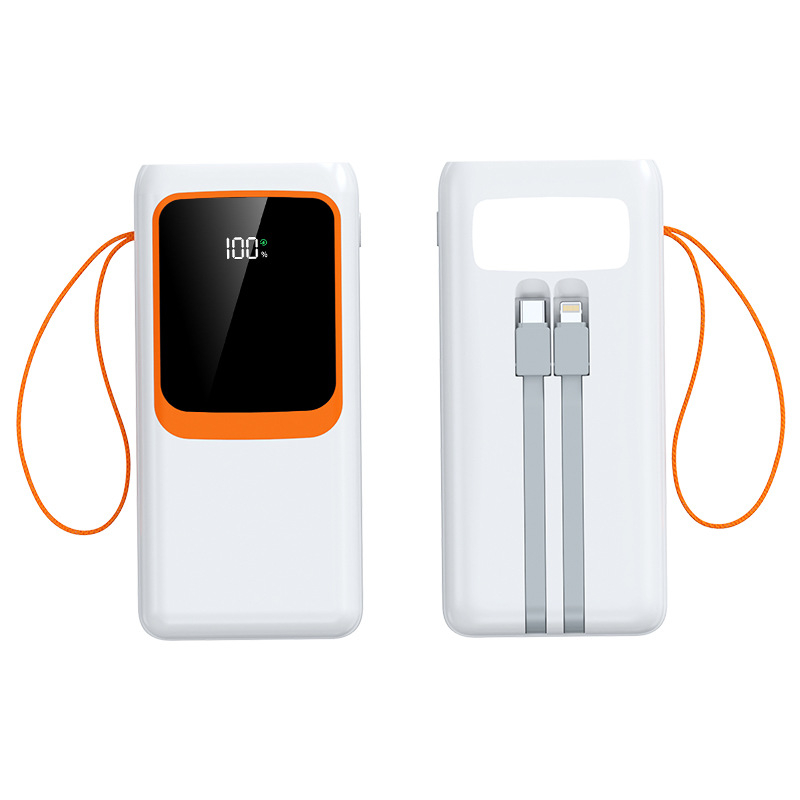 Jones power banka 50000 mAh s ugrađenim kabelom, brzo punjenje PD 2.0