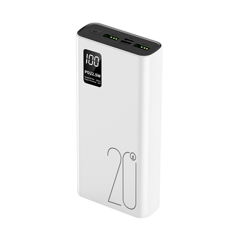 Vanjska baterija 20000mAh, dvostruko brzo punjenje 22.5W, digitalni zaslon i KC prilagodba