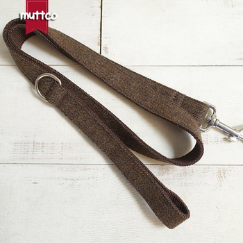 MUTTCO DIY set za pse ovratnik i povodac, model UDL-118