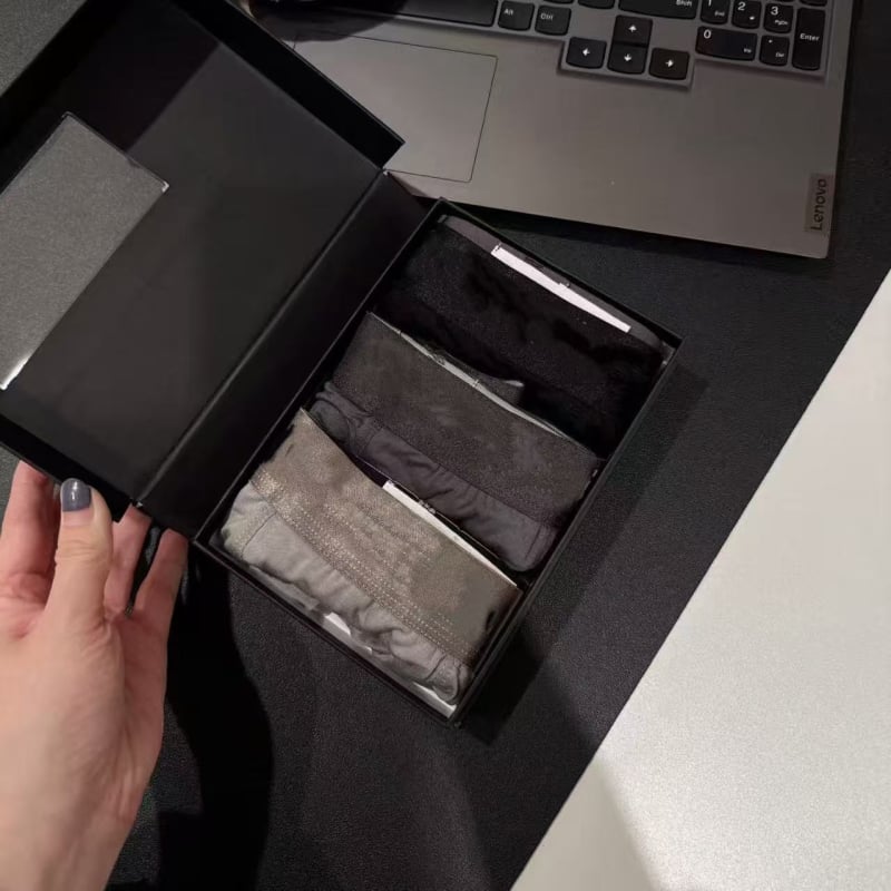 030205 Proljetni poklon set od tri para muških bokserica, udobni, prozračni, svestrani za sport