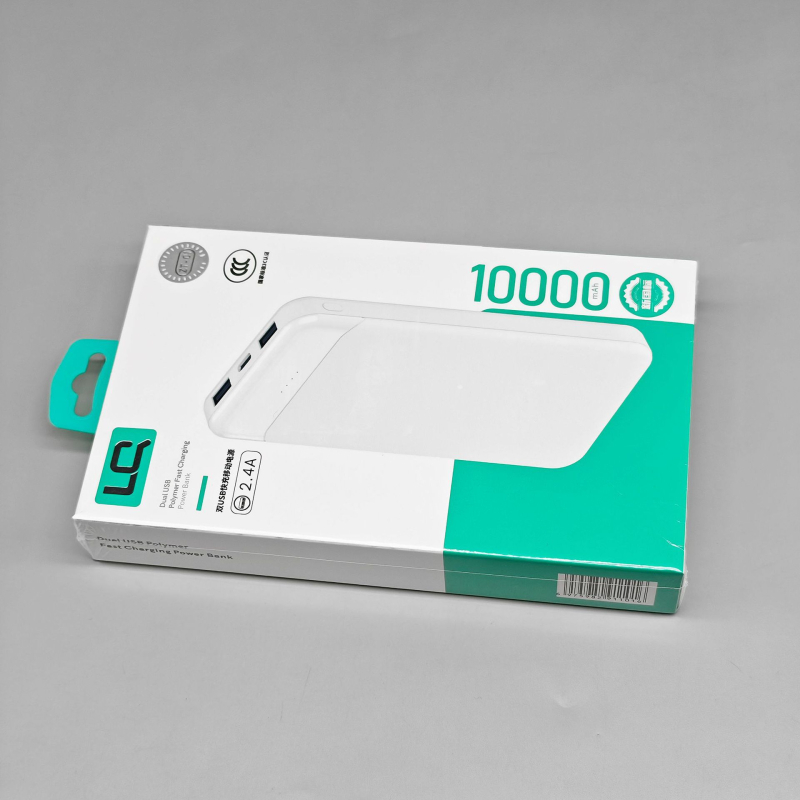 Longqi Power Bank 10 000 mAh, prijenosni punjač velike kapacitete