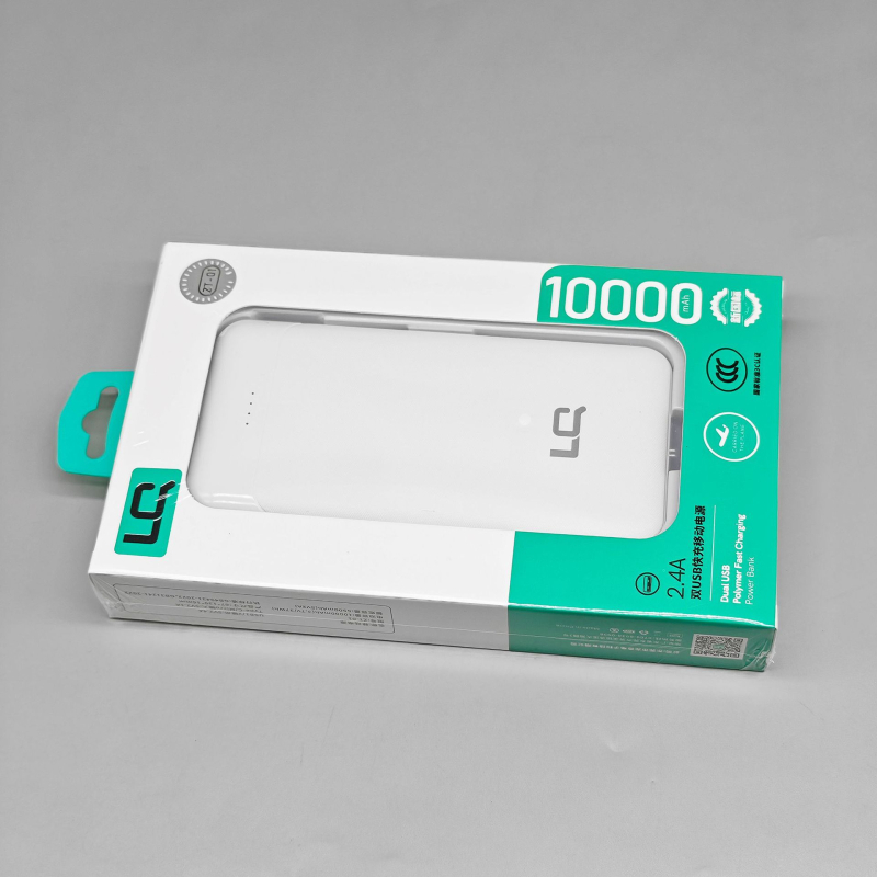 Longqi Power Bank 10 000 mAh, prijenosni punjač velike kapacitete