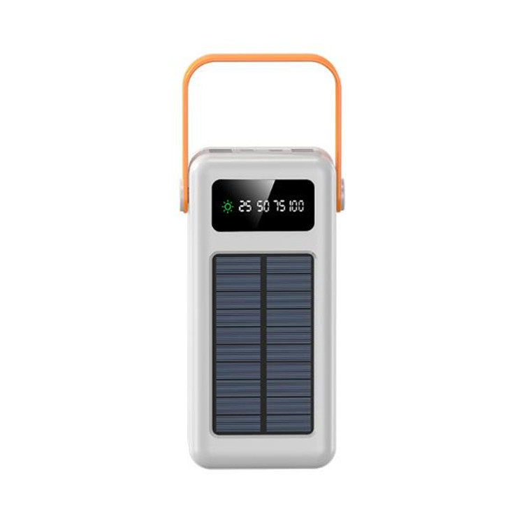 Prijenosna solarna banka za kampiranje, brzo punjenje, prilagodljiva, PD3.0, 22.5W, 10000mAh