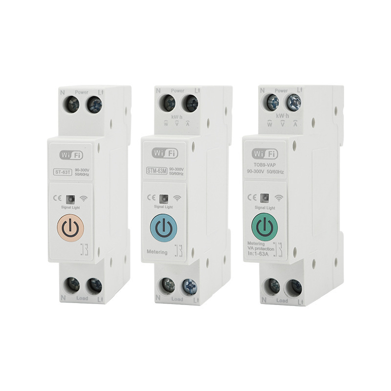 Zigbee смарт прекъсвач с Wi‑Fi превключвател, дистанционно управление и таймер за мониторинг на консумацията на електроенергия
