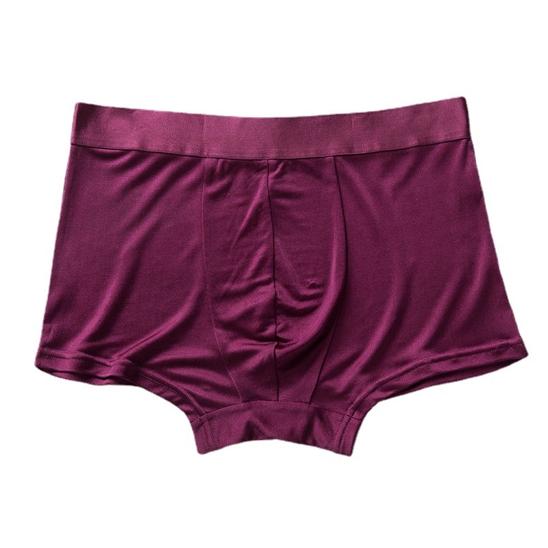 Yuyue muške bokserice od Ice Silk, boxer briefs sa srednjim pojasom, 100% morusova svila, prozračne, vrhunska kvaliteta, velika veličina