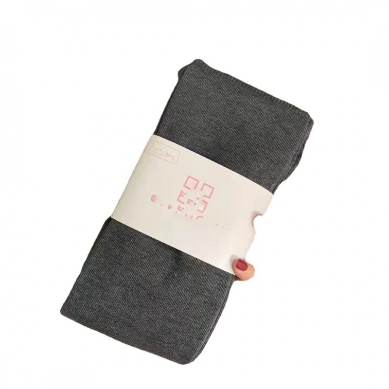 Ženske čarape s fleece 1200D, jednobojne, uski kroj, podizanje stražnjice, cijele noge, toplo, baza sloj