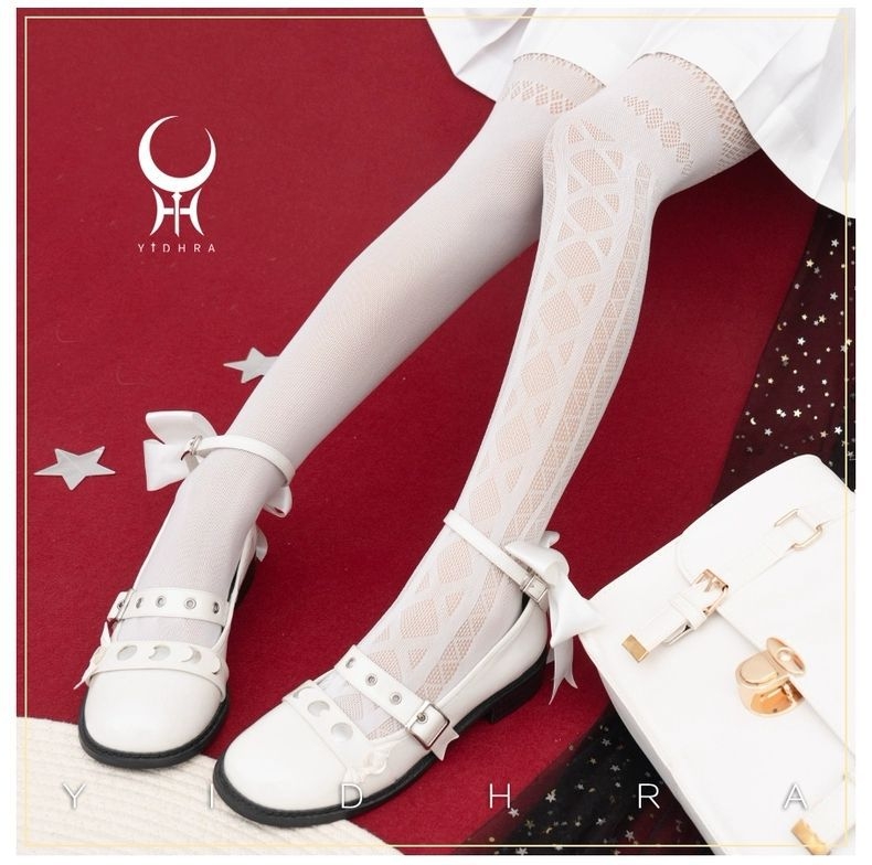 Dream Witch original Lolita najlonke i čarape s mrežastim uzorkom, klasični Halloween goth stil