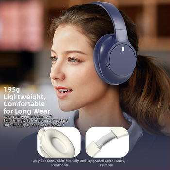 Soyto bežične over-ear Bluetooth slušalice s aktivnim poništavanjem buke, bez curenja zvuka, BT 5.4, domet 10 m, OEM prilagodba