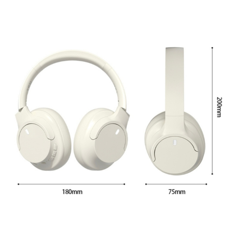 Soyto bežične over-ear Bluetooth slušalice s aktivnim poništavanjem buke, bez curenja zvuka, BT 5.4, domet 10 m, OEM prilagodba