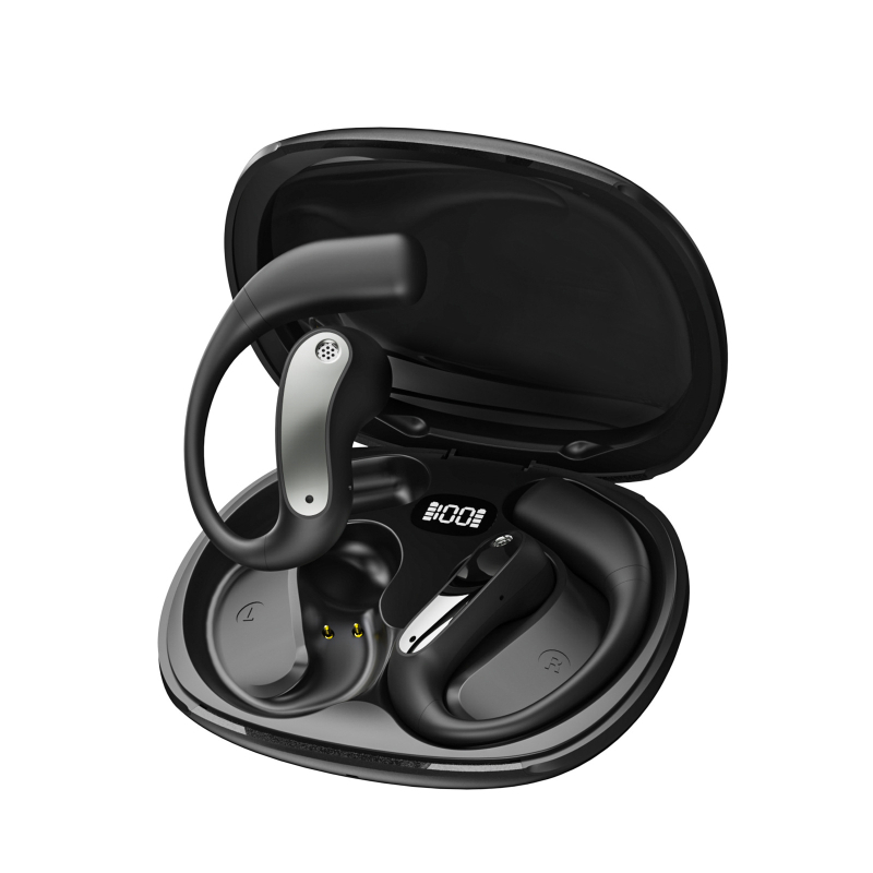 JM37 Bežične Bluetooth slušalice s držačem za uho, AI prijevod, redukcija šuma, sportski dizajn