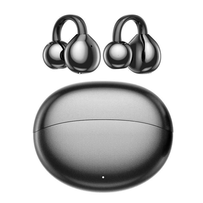 Bluetooth slušalice s klipom za uho, bežične sportske slušalice, dugotrajna baterija, Bluetooth 6.0