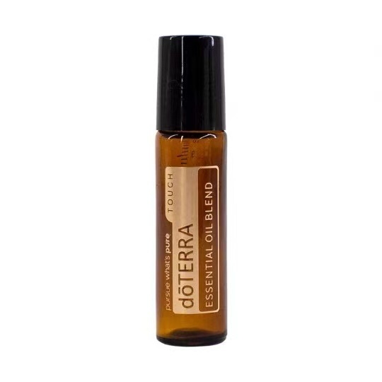 10 ml borostyánbarna üveg illóolaj sprayhez mérőskálával és gördülő golyófejjel
