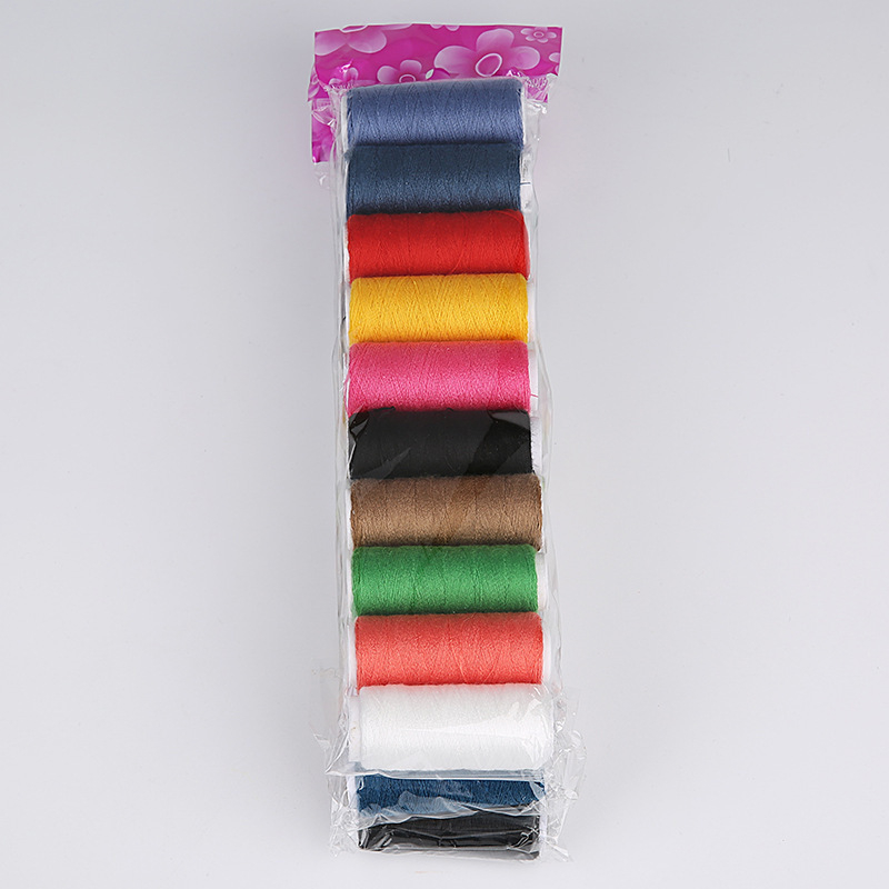 DIY komplet niti za kućno šivenje, 402 mala rolna, 200 jardi, 10 komada za ručno šivanje