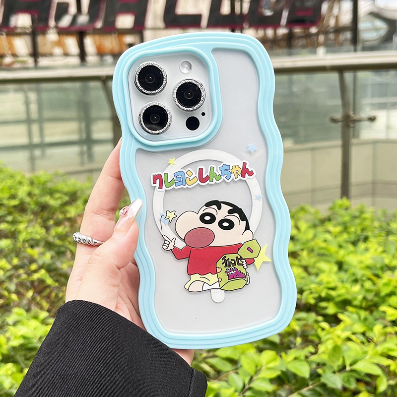 Magnetna stražnja futrola s karikaturom za iPhone 11–14 Pro/Max