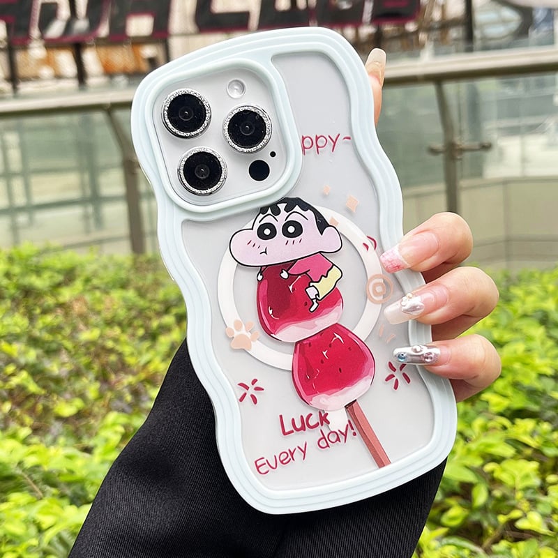 Magnetna stražnja futrola s karikaturom za iPhone 11–14 Pro/Max