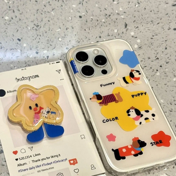 Futrola Graffiti Rocking Dog za iPhone 17, iPhone 15 Pro Max, novi modeli 14/13/16 – za žene