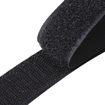 2,5 cm bez ljepila poliester Velcro kukica i petlja za odjeću, muški i ženski dio, crno-bijela i šarena