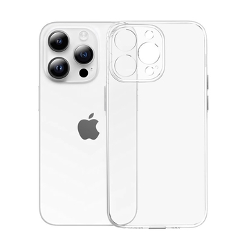 Ultra-tanki Bayer meka futrola za iPhone 17 Pro Max — prozirna TPU zaštita s preciznim otvorima za metalne tipke