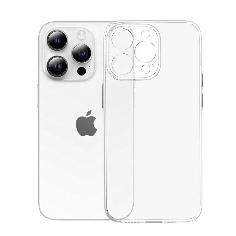 Ultra-tanki Bayer meka futrola za iPhone 17 Pro Max — prozirna TPU zaštita s preciznim otvorima za metalne tipke