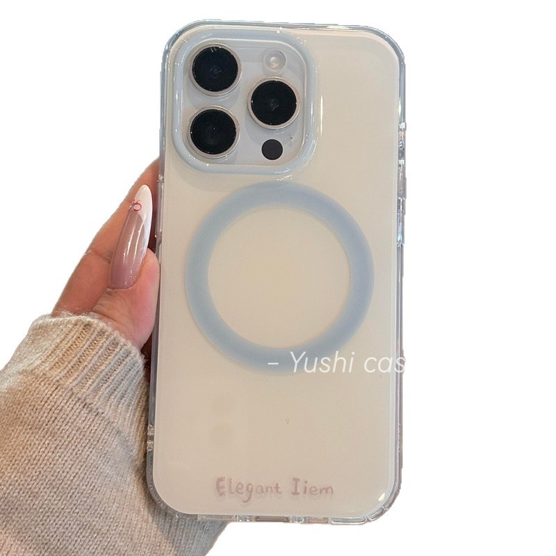 Husă din silicon albastră, cu magnet și suport, pentru iPhone 11, 11 Pro/Pro Max, X/Xs/Xs Max, 12 mini/12/12 Pro/Max, 13/13 Pro/Max, 14 Pro/Max/Plus