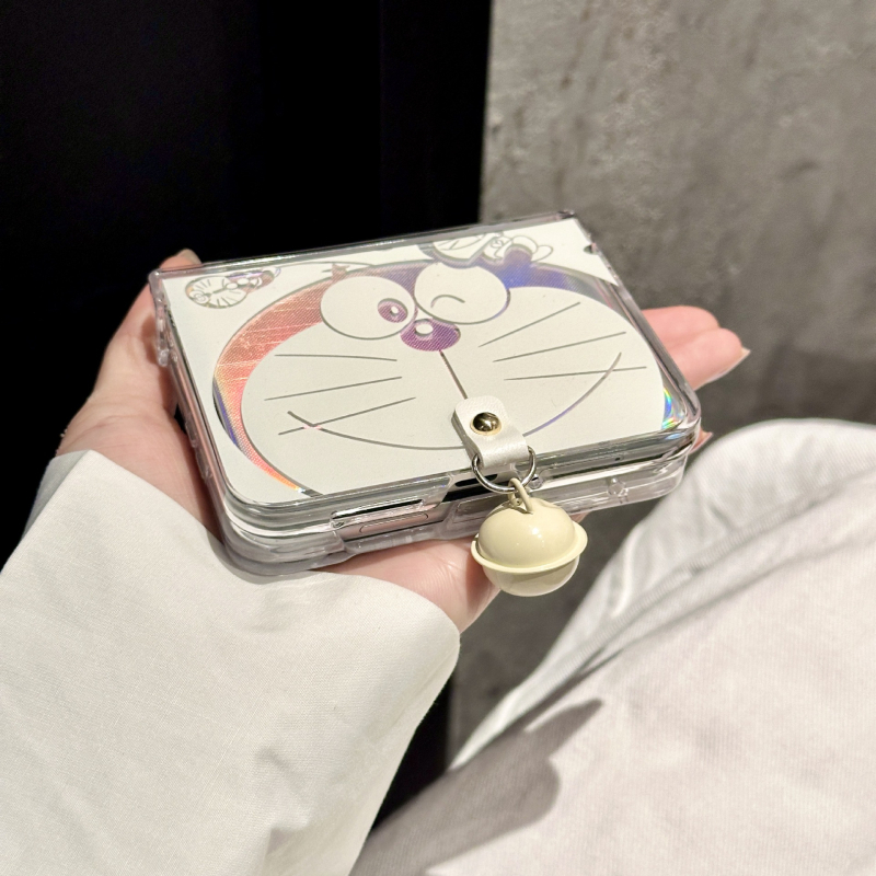 Husă Huawei Purax pentru telefon cu ecran pliabil, design cu pisică anime în stil INS