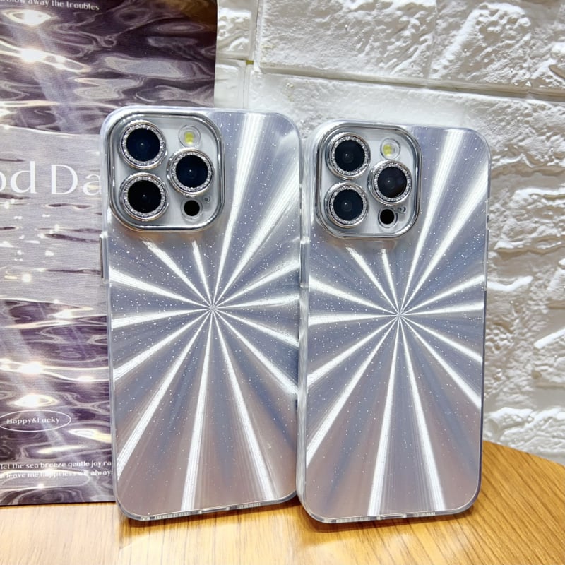 IMD kućište za iPhone — sjajan efekt, zaštitno PC kućište s laserskom izradom, moderni minimalistički dizajn