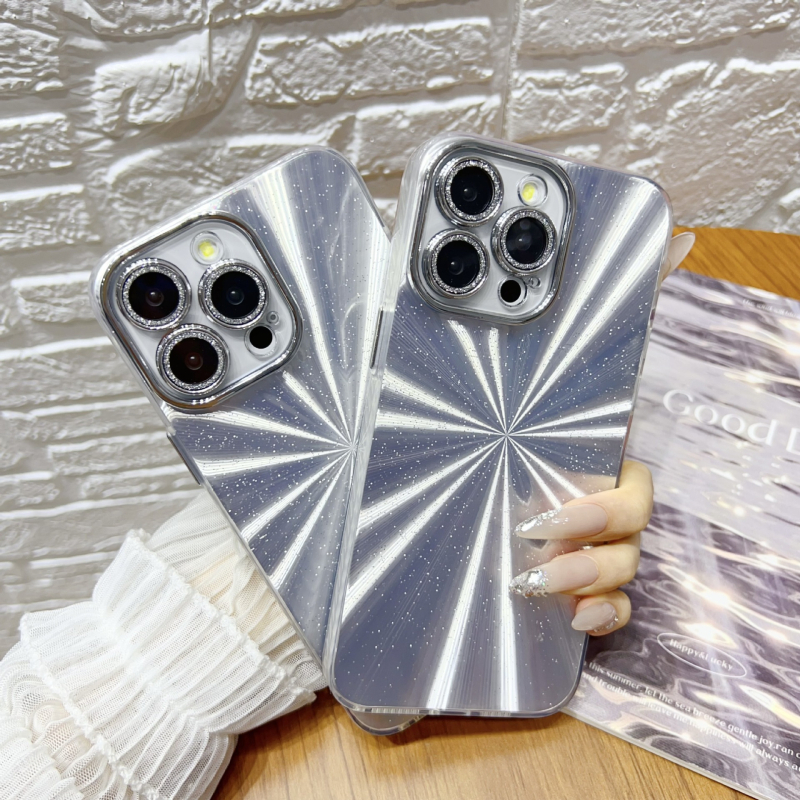 IMD kućište za iPhone — sjajan efekt, zaštitno PC kućište s laserskom izradom, moderni minimalistički dizajn