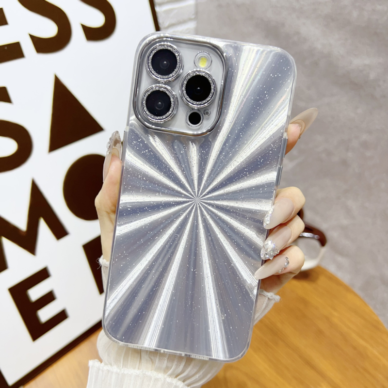 IMD kućište za iPhone — sjajan efekt, zaštitno PC kućište s laserskom izradom, moderni minimalistički dizajn
