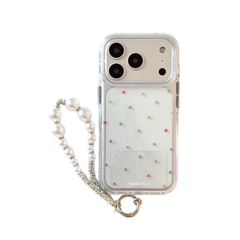 Silikonska maska za telefon sa zlatno-tonim šarenim zvjezdicama, minimalistički Ins stil, gravirani dizajn, otpornost na pad, kompatibilno s iPhone 11–14 Pro/Max