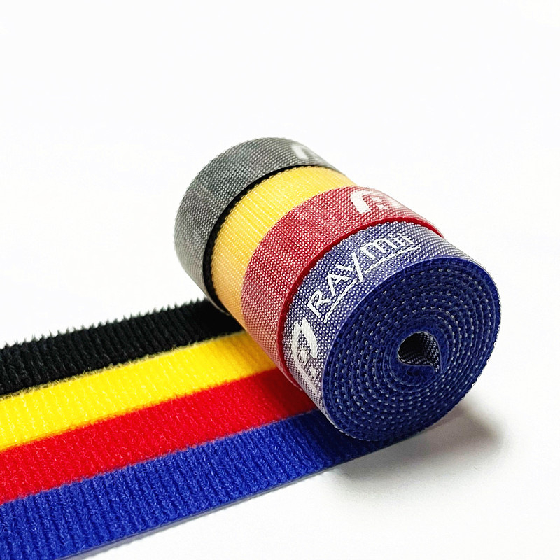 Boje nylon Velcro samoljepljive vezice za kabeli, dvostrane za podatkovne kablove