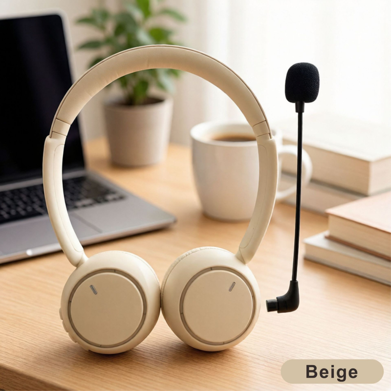 Bluetooth slušalice na glavi za učenje engleskog s LED osvjetljenjem i real-time slušanjem